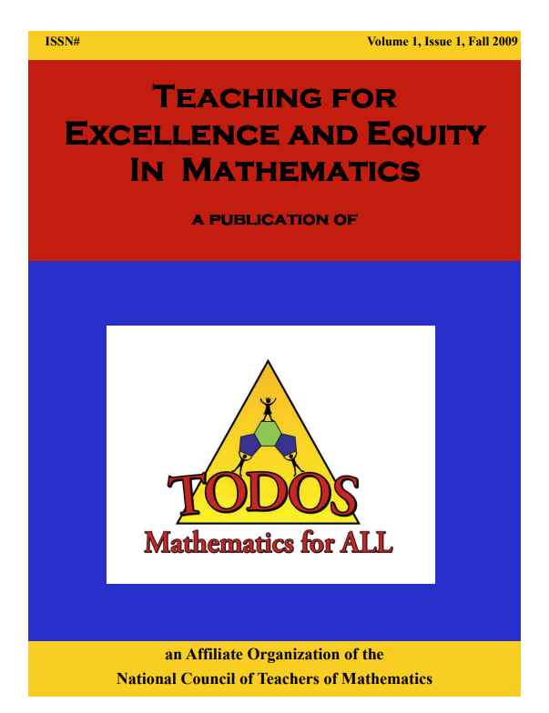 					View Vol. 1 No. 1 (2009): Teaching for Excellence and Equity in Mathematics (TEEM)
				